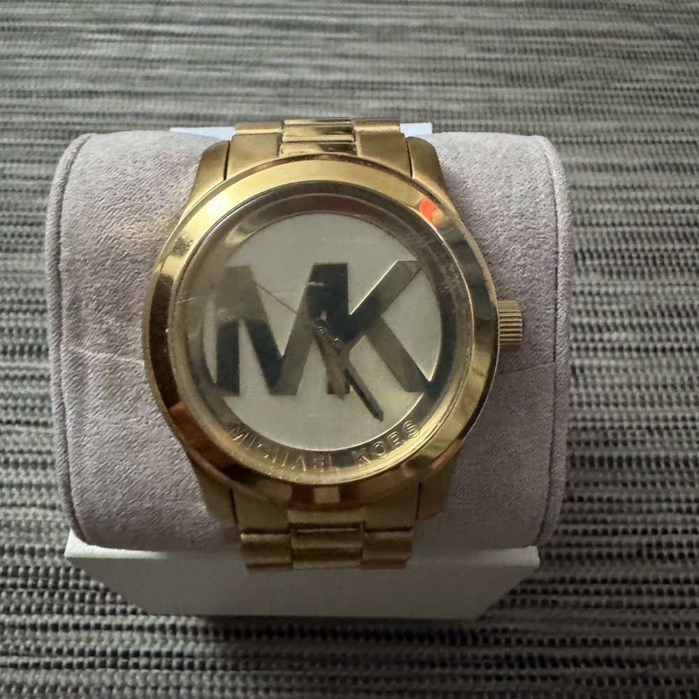 Michael Kors Gold Logo Men's Watch